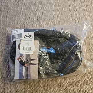 NWT Kavu Canvas Spectator Hip Belt Bag in BLACK